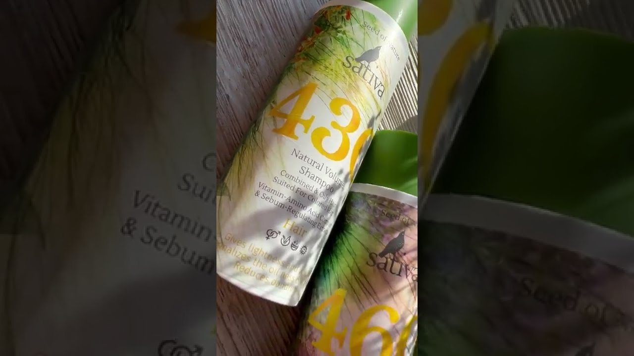 Натуральные шампуни SATIVA в продаже на VERBA
