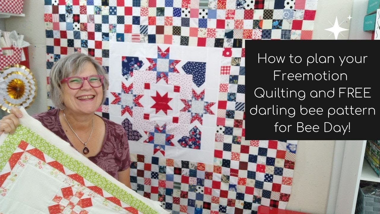 How to plan your Freemotion Quilting and More!