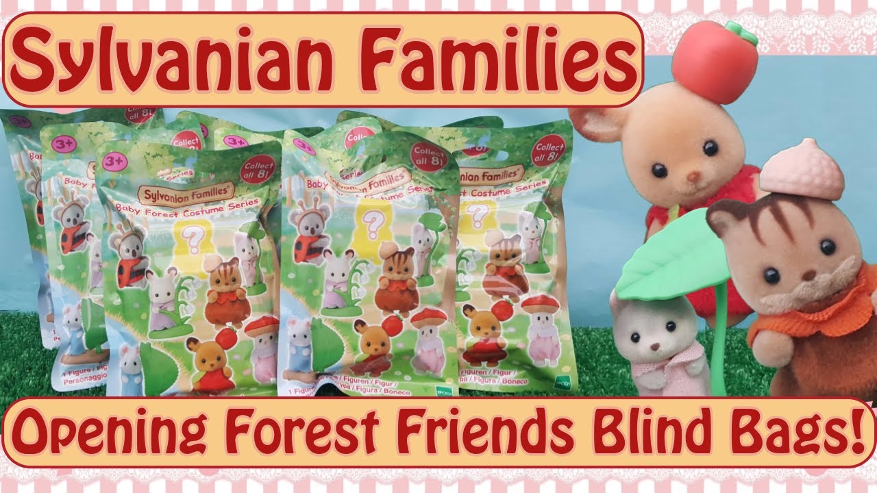 Opening Sylvanian Families Baby Forest Friends Blind Bag Series! Who will we get?!?