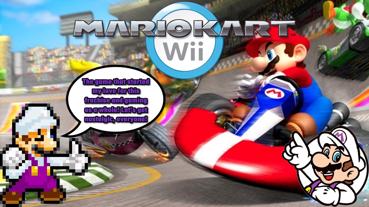 Mario Kart Wii (Live) Part 1 - Revisting my first childhood Mario game!!! Starting with 50cc class!