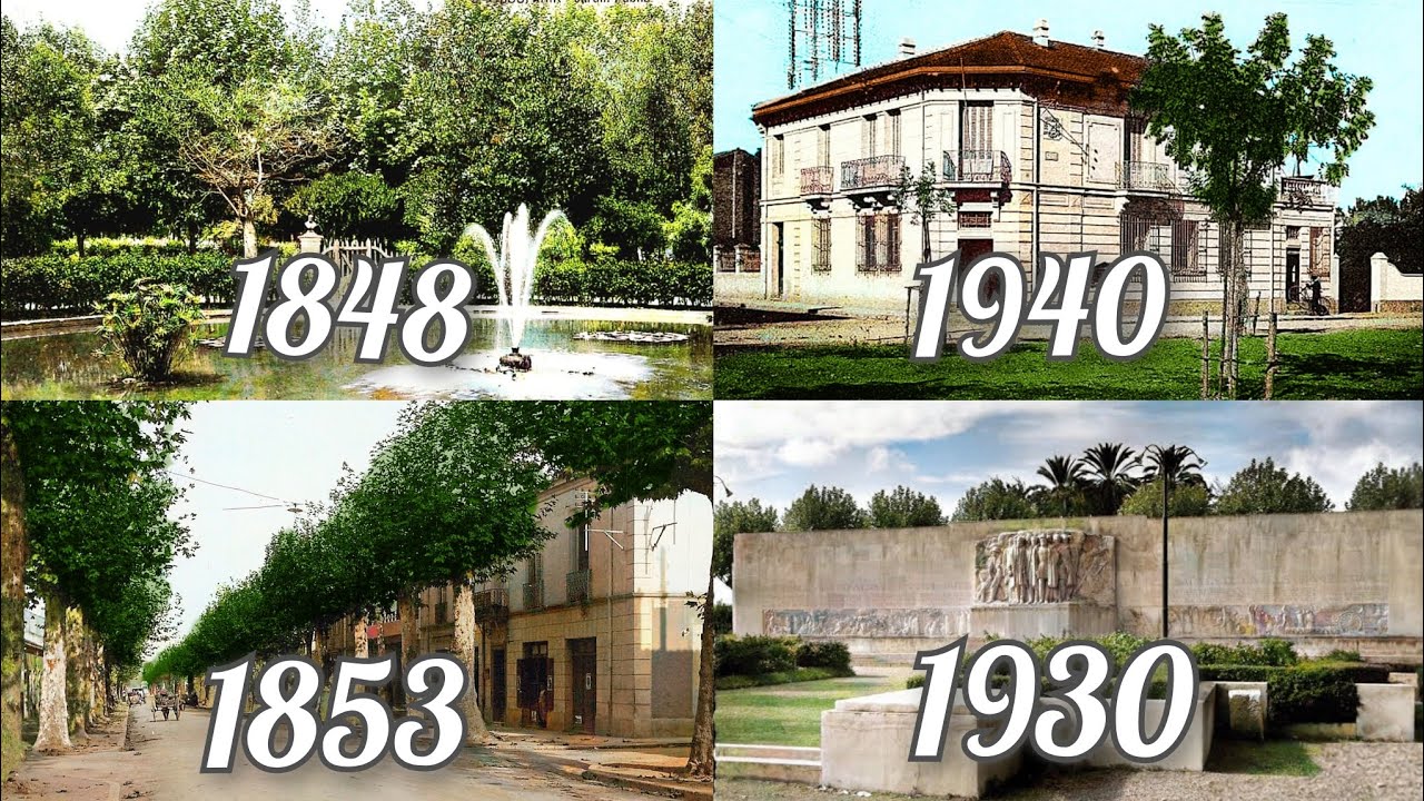 Dates de Bâtiments et installations de 1835 à 1965
