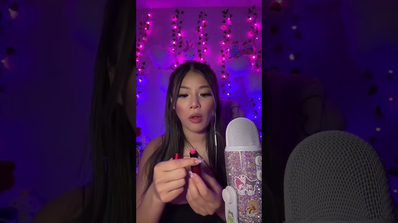 Eating My Lipstick?? 💄 #shorts #asmr