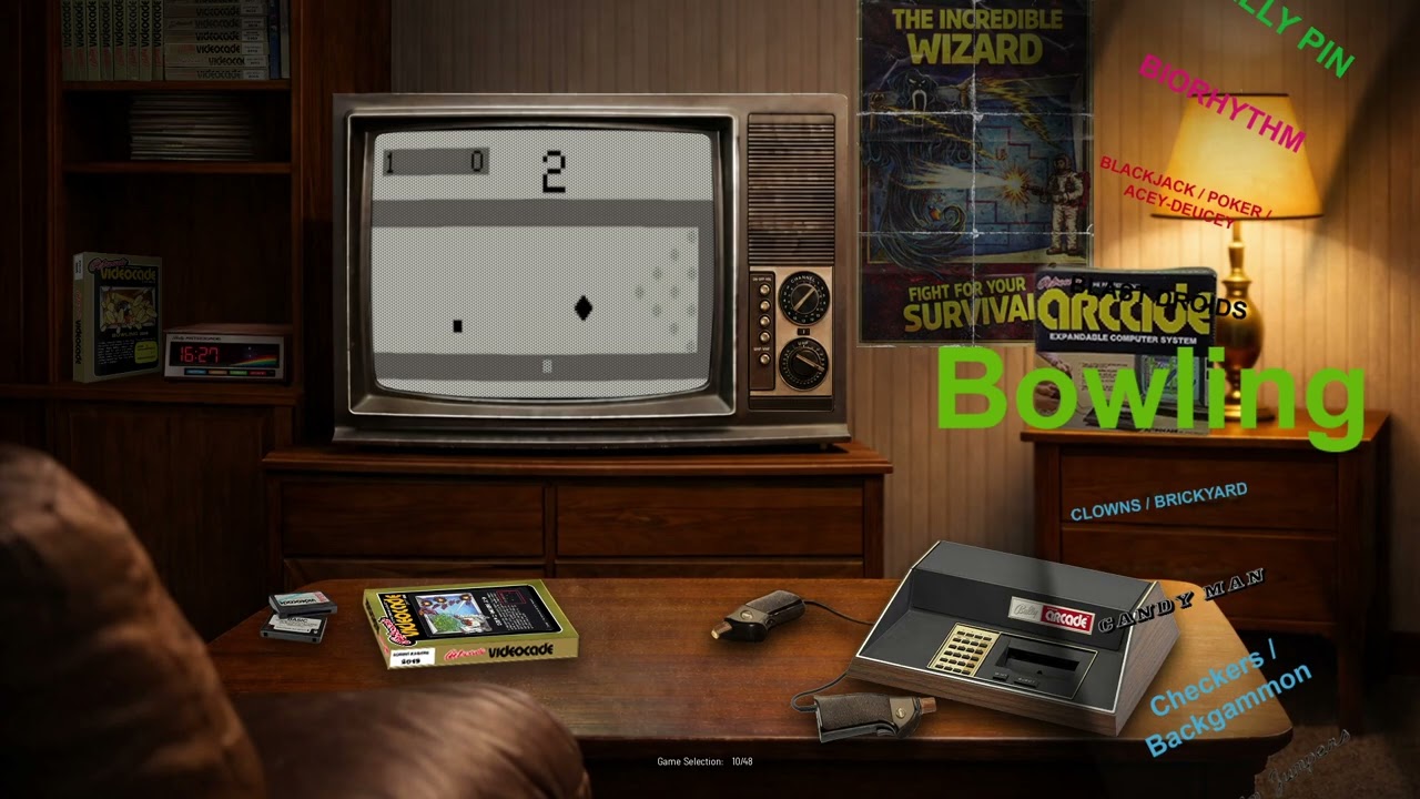 Bally Astrocade - Attract Mode theme