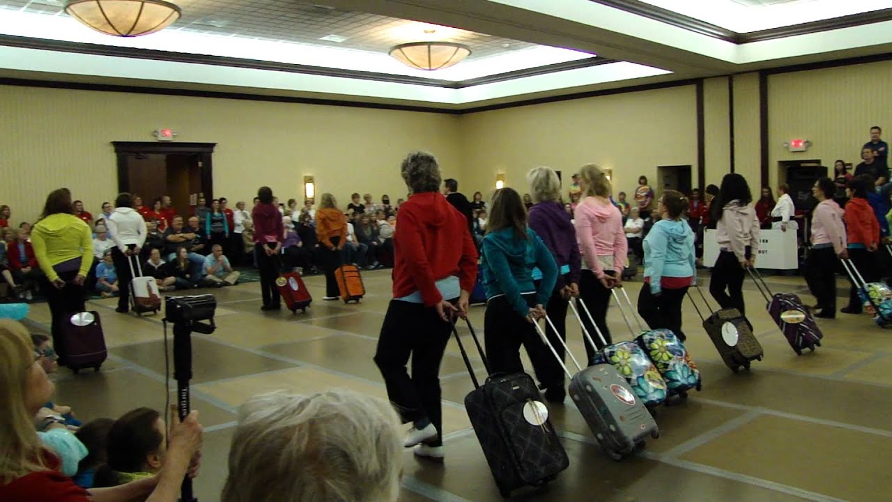 Nickel City Clogging 2012 Suitcase Dance of Shane Gang Cloggers