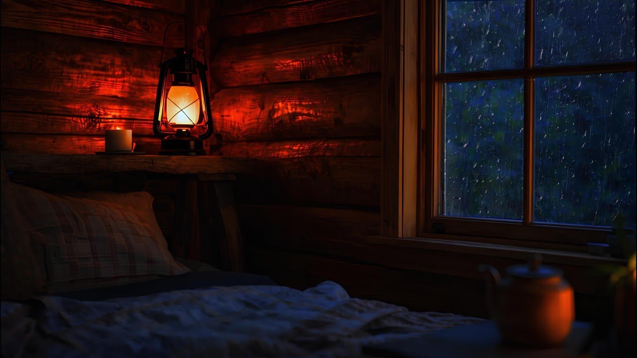 Cozy Rain Night Ambience – Relaxing Rain Sounds for Anxiety & Sleep