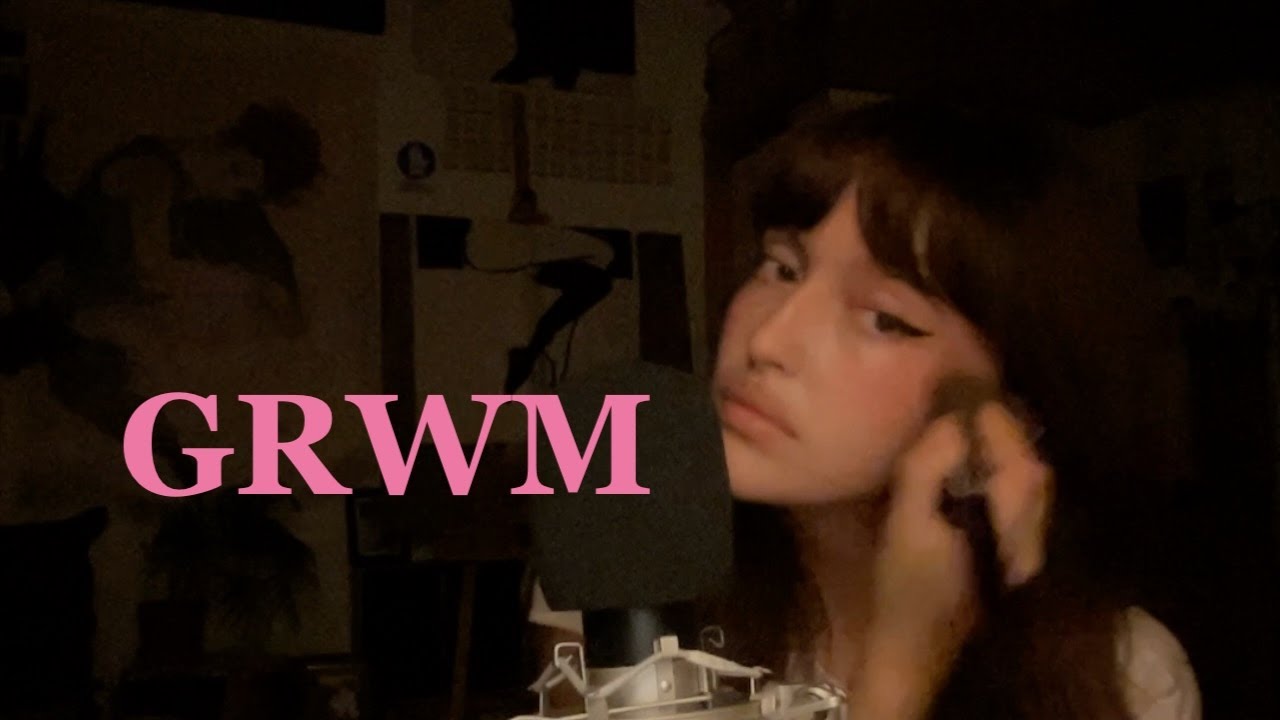 ASMR GRWM, mi trucco con voi 🎀💄 whispering ita
