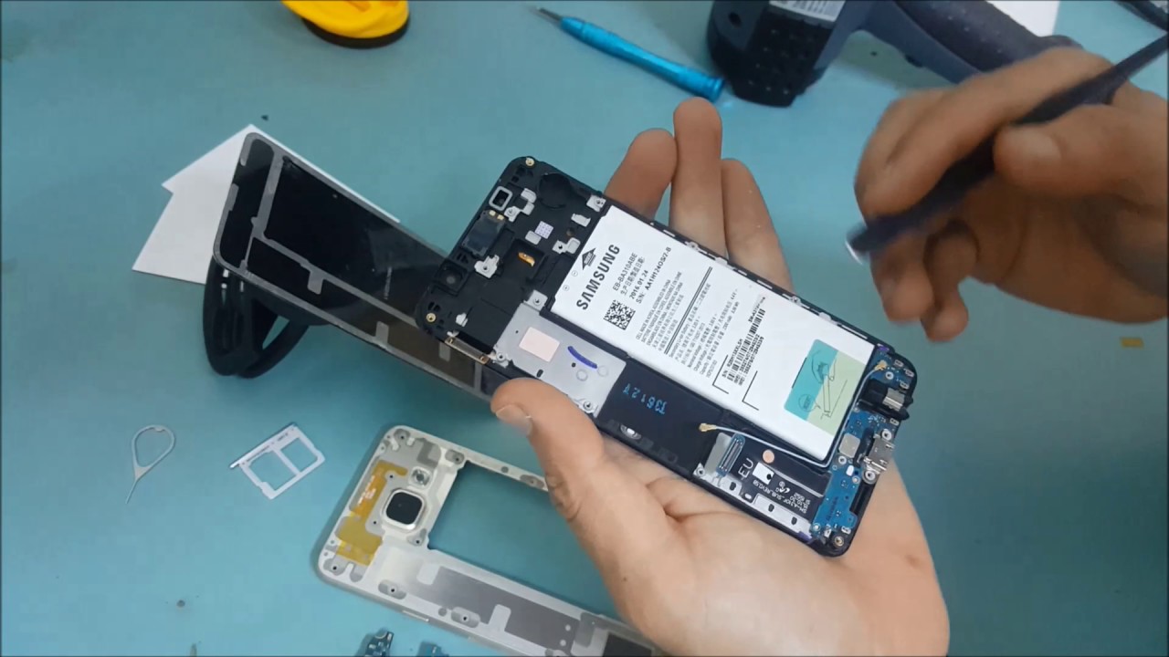 Samsung galaxy A3 A5 A7 2016 Disassemble For Lcd Screen Replacement