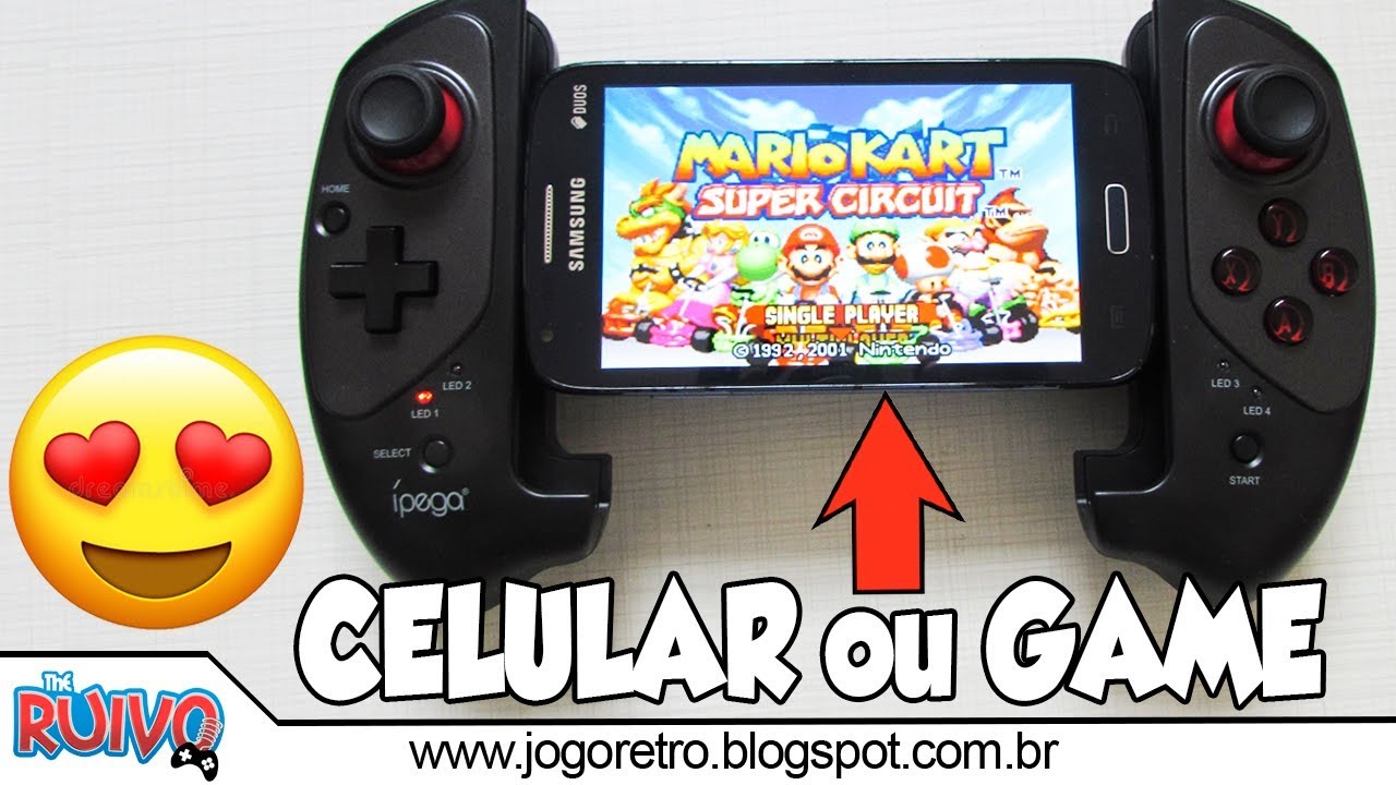 Análise do iPEGA 9083 - Transformei meu CELULAR em CONSOLE PORTÁTIL