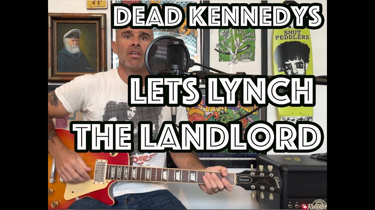 Lets Lynch The Landlord Dead Kennedys Guitar Lesson + Tutorial [WITH SOLO!]