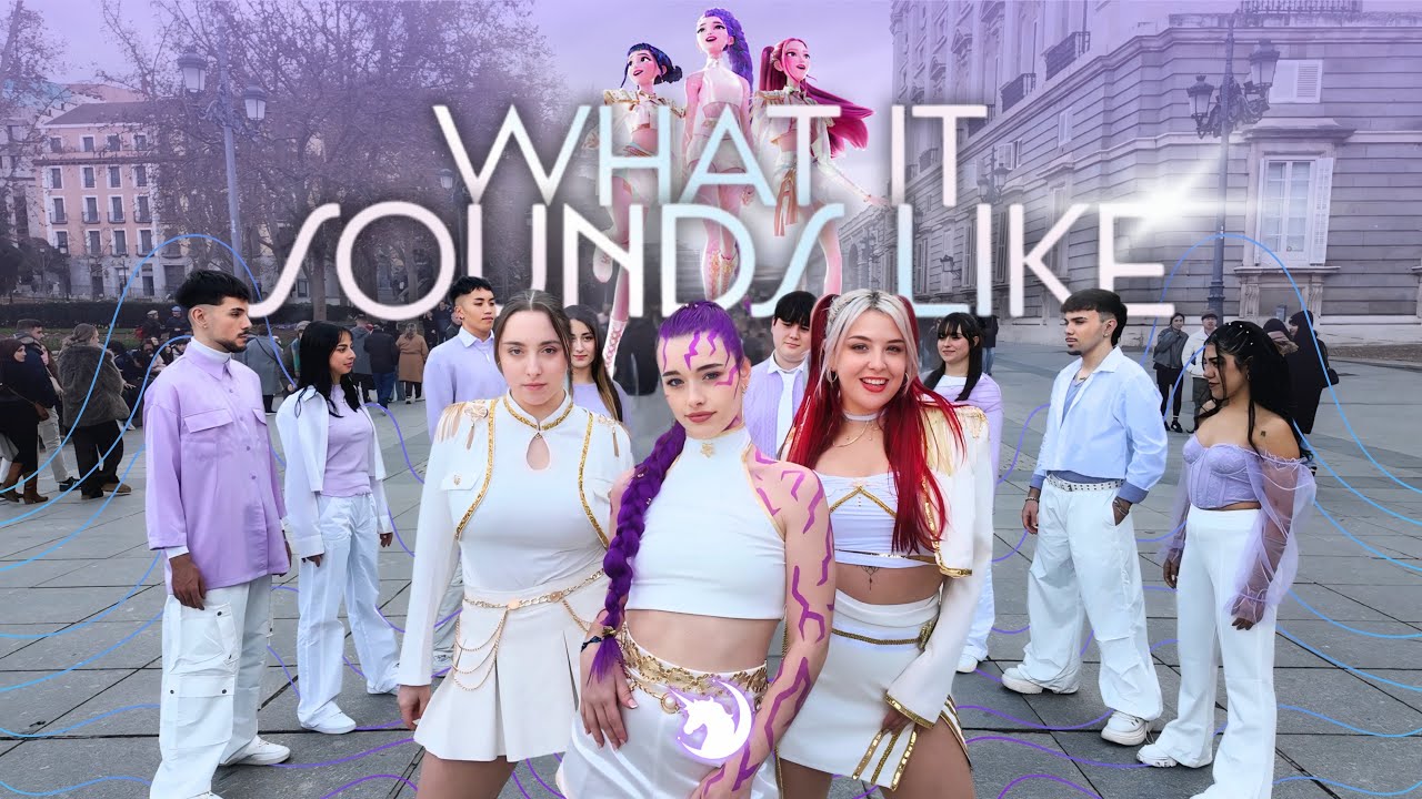 [K-POP DEMON HUNTERS IN PUBLIC] HUNTR/X - What It Sounds Like || Танцевальный кавер от PonySquad