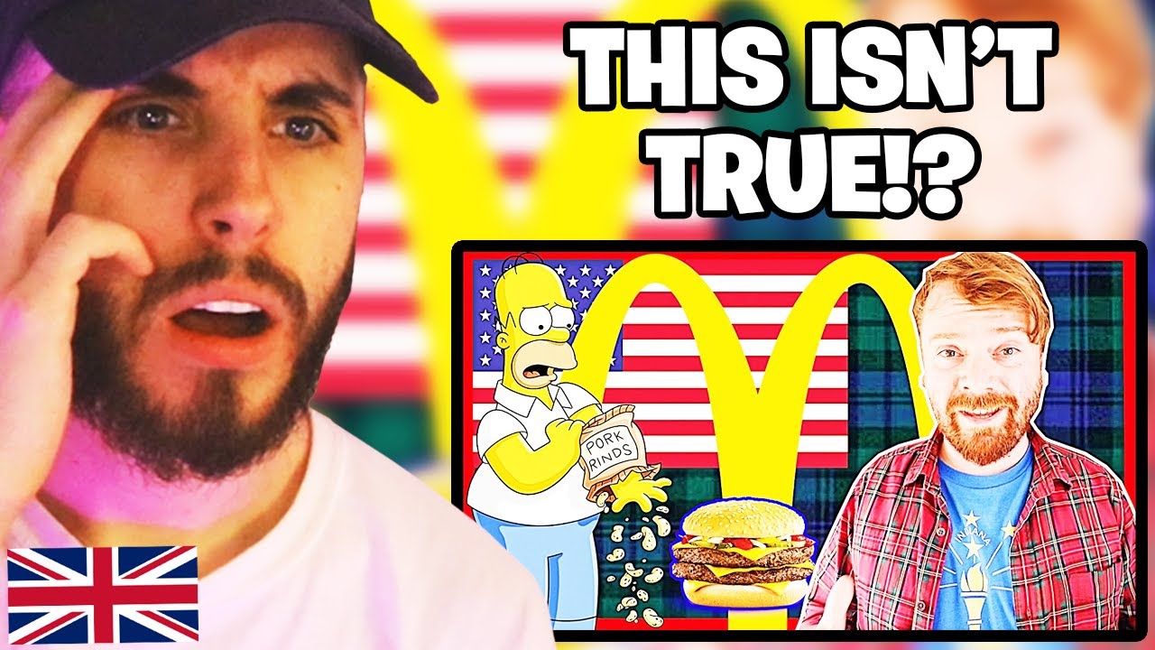 Brit Reacts to Scottish Guy Debunks AMERICAN Stereotypes