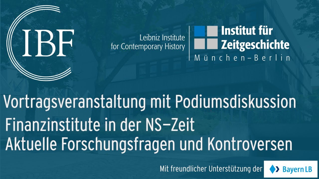 Finanzinstitute in der NS-Zeit. Aktuelle Forschungsfragen und Kontroversen