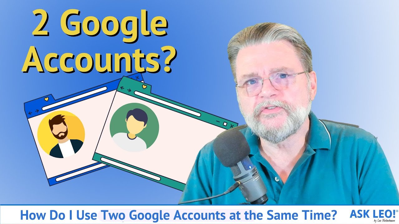 Как использовать два аккаунта Google одновременно?