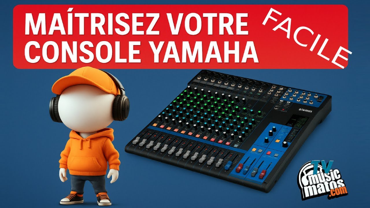 Maîtrisez votre console de mixage Yamaha ou autre en 20 minutes – Tuto ultra simple en français 🎧