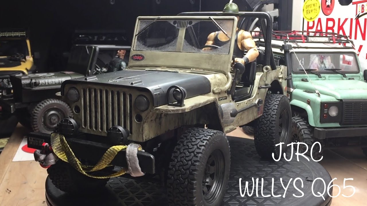 JJRC Q65 Willys Jeep #2 'Full Custom' Weathering update.