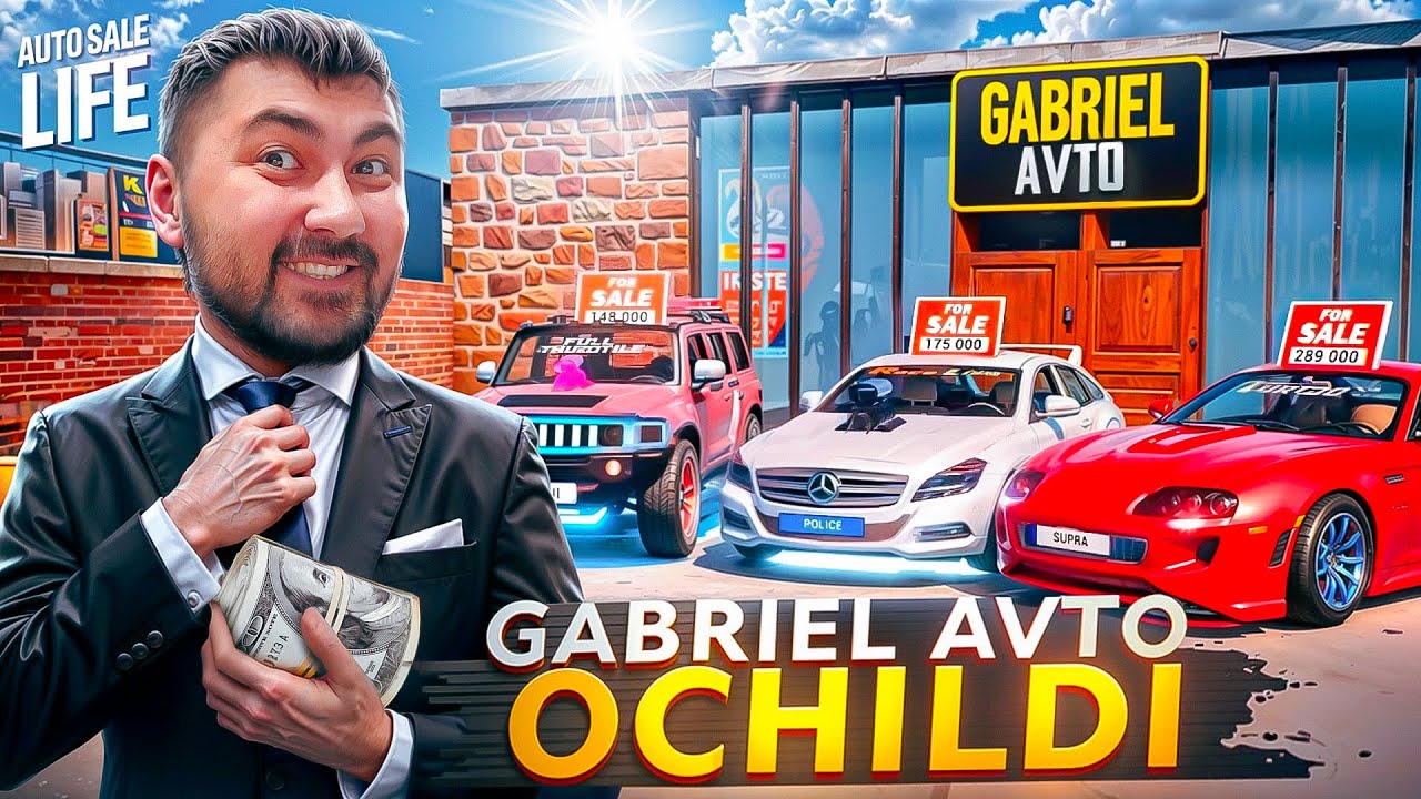 AUTO SALE LIFE  / GABIEL AVTO OCHILDI #1 / UZBEKCHA LETSPLAY