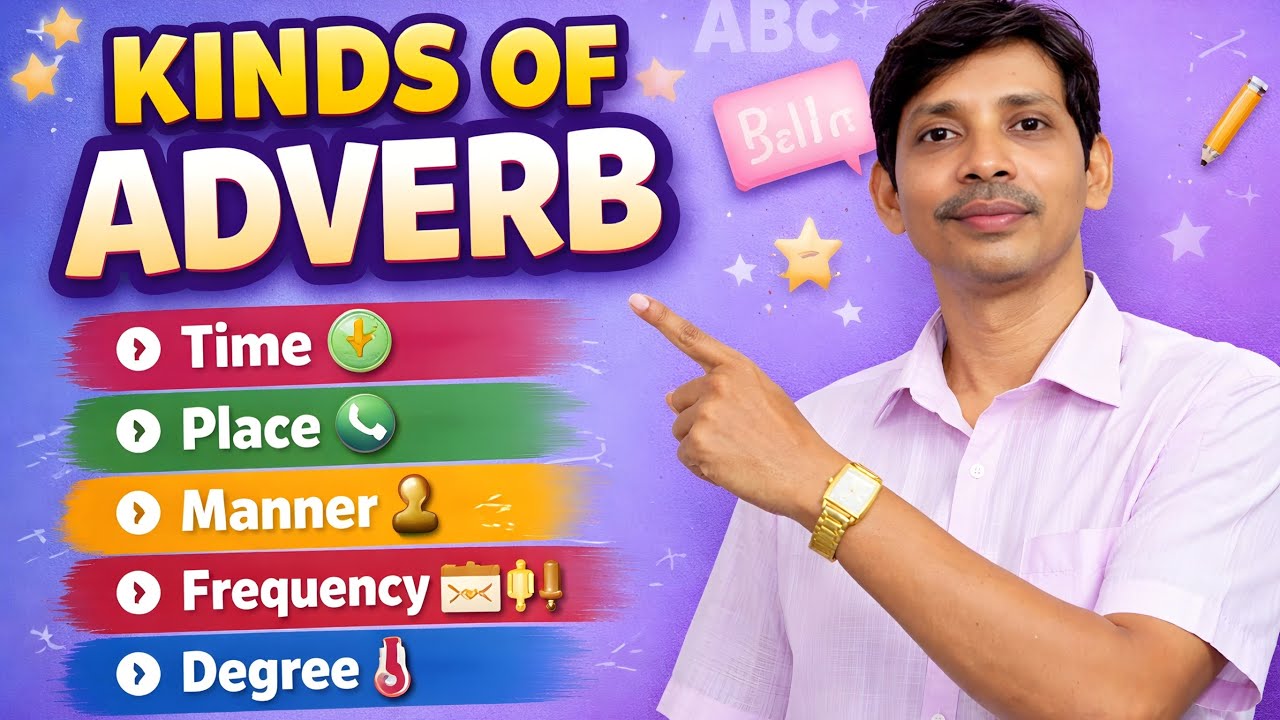 Kinds Of Adverb In English Grammar 