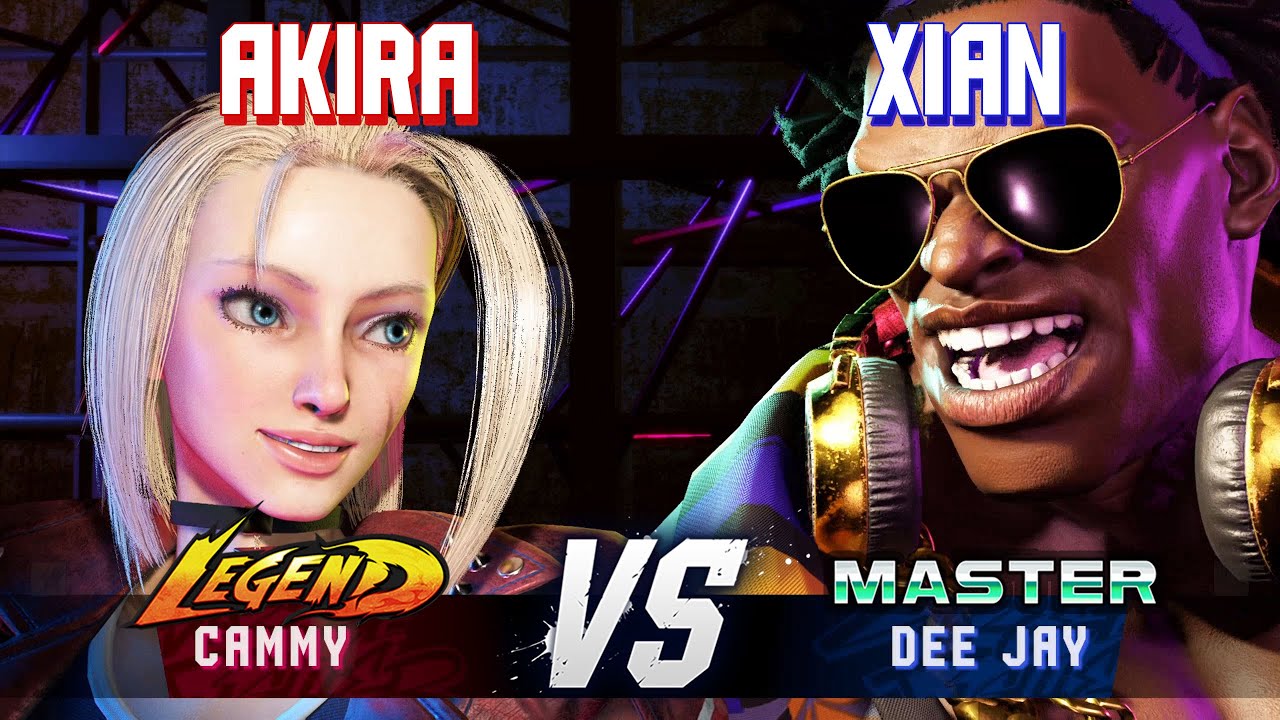 SF6 ▰ AKIRA (Cammy) vs XIAN (Dee Jay) ▰ High Level Gameplay