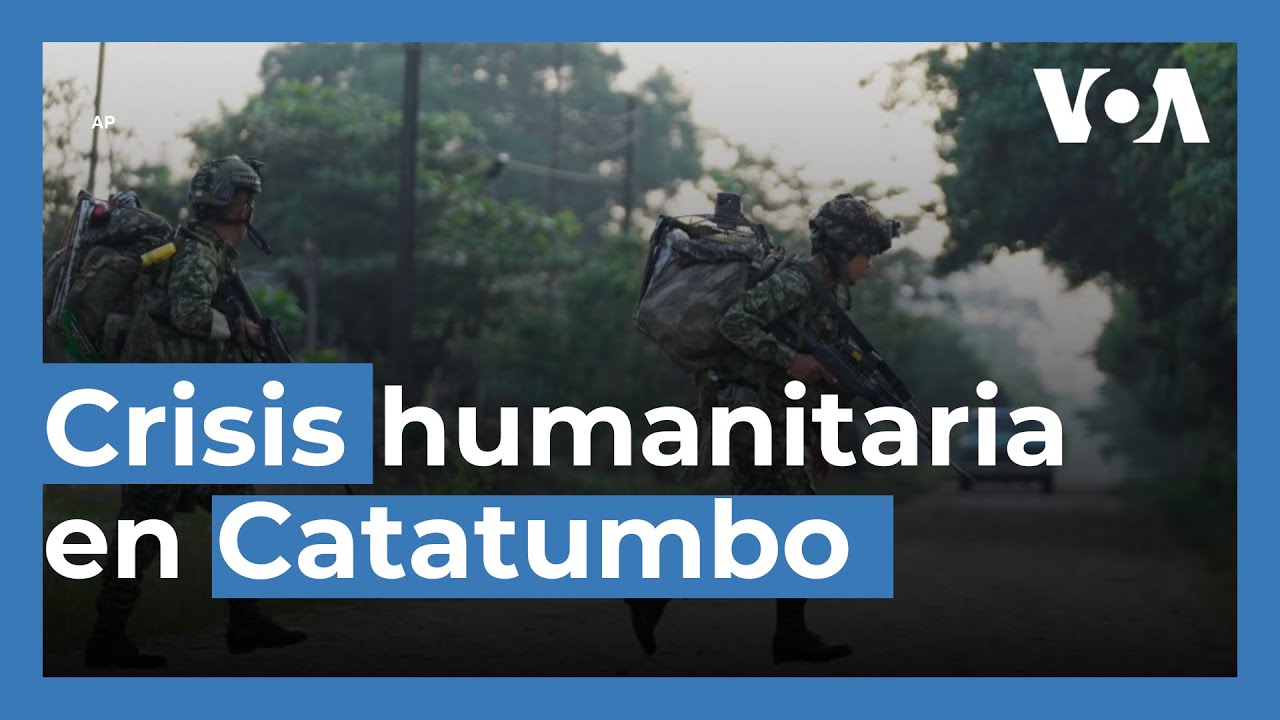 Guerra entre guerrillas en el Catatumbo desata una crisis humanitaria en Colombia