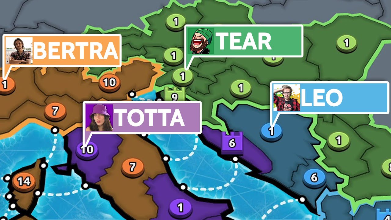 Sono stato SFIDATO a RISIKO dagli @BertraGaming