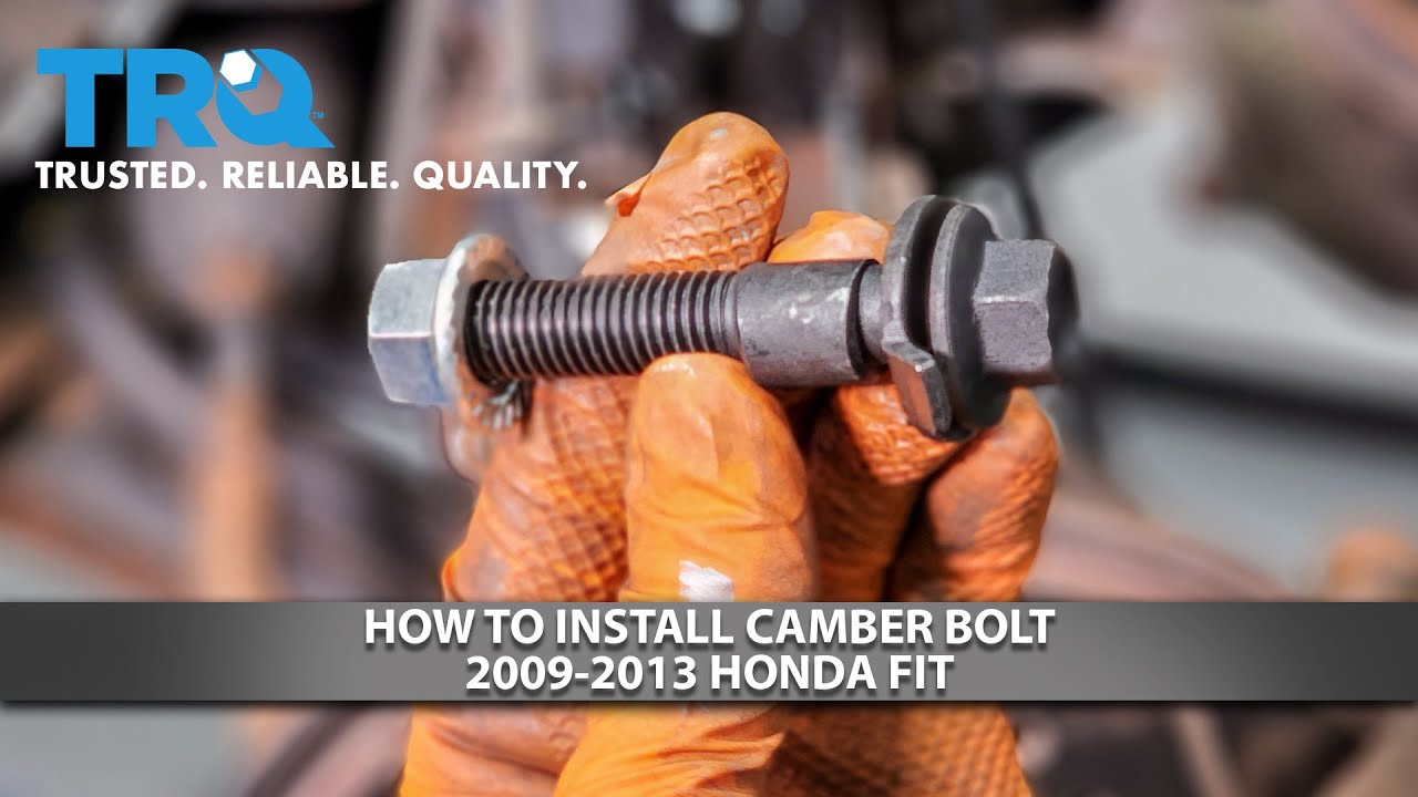 How to Replace Alignment Camber Bolt 2009-2014 Honda Fit