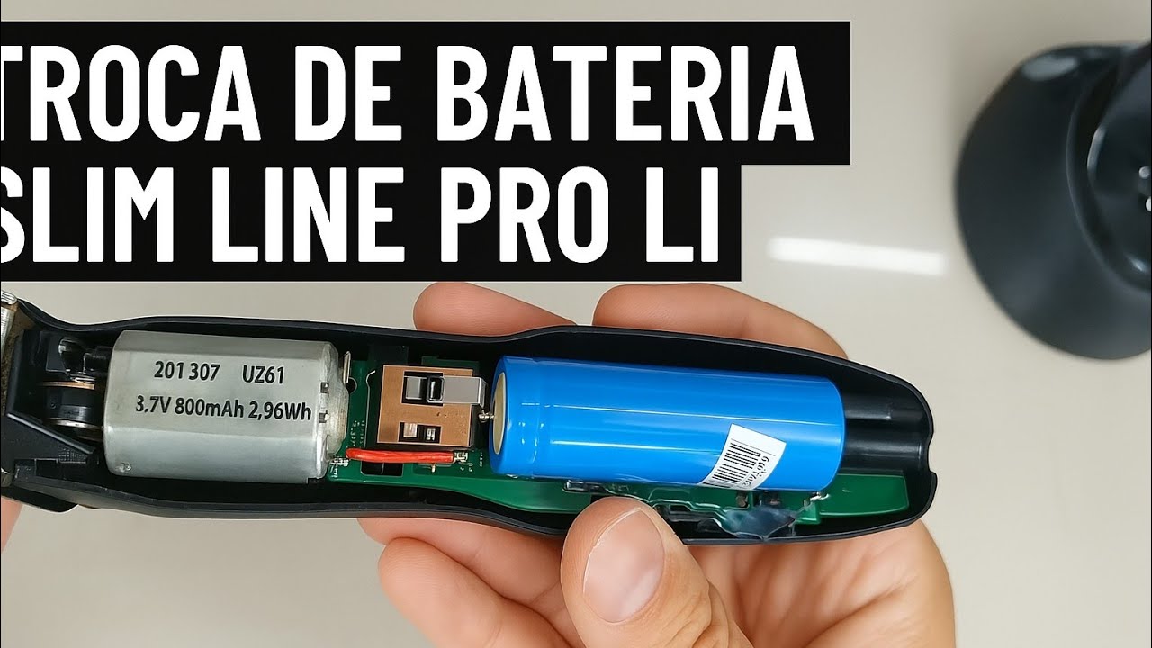 traca da bateria da andis slim line pro le