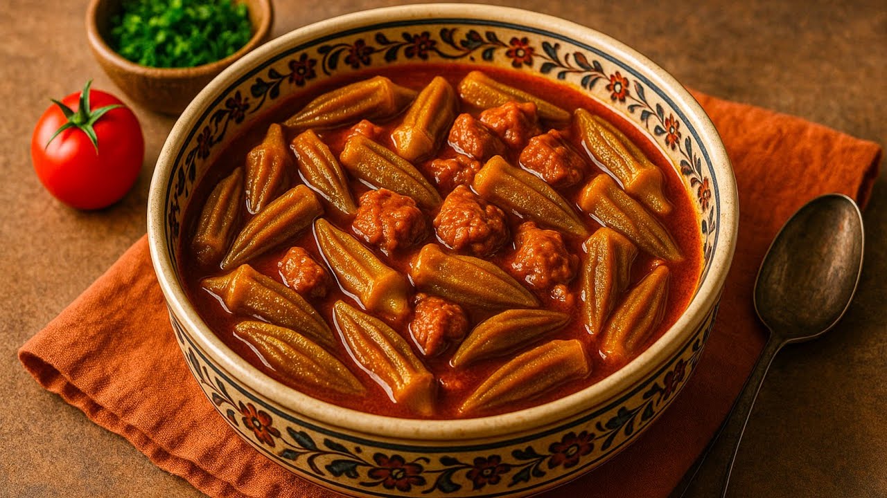از خورشت بامیه متنفری؟😳 - با این چند روش خوشمزه ترین خورشت بامیه ممکن‌ بپز!🤫