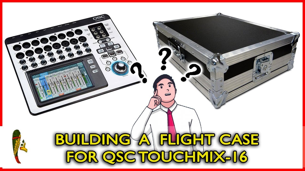 Сборка корпуса для QSC Touchmix-16