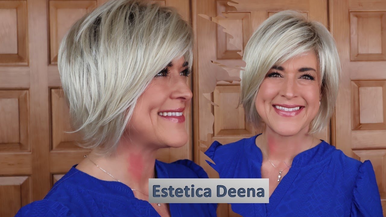 Estetica Deena in Sunlit Blonde | A short synthetic wig that is a best seller!