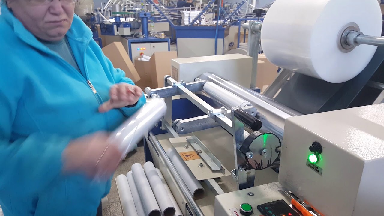 PE Stretch Film Rewinding Machine