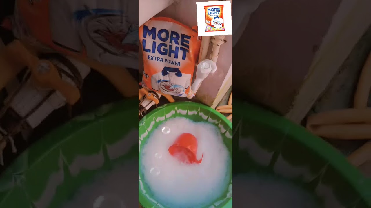 More light extra power detergent powder ✨️ #review #new #videoviral #24канал