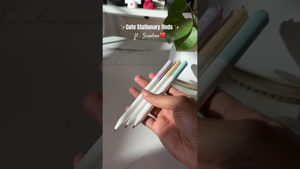 Cutest stationary finds✨ Aesthetic stationary finds❤️