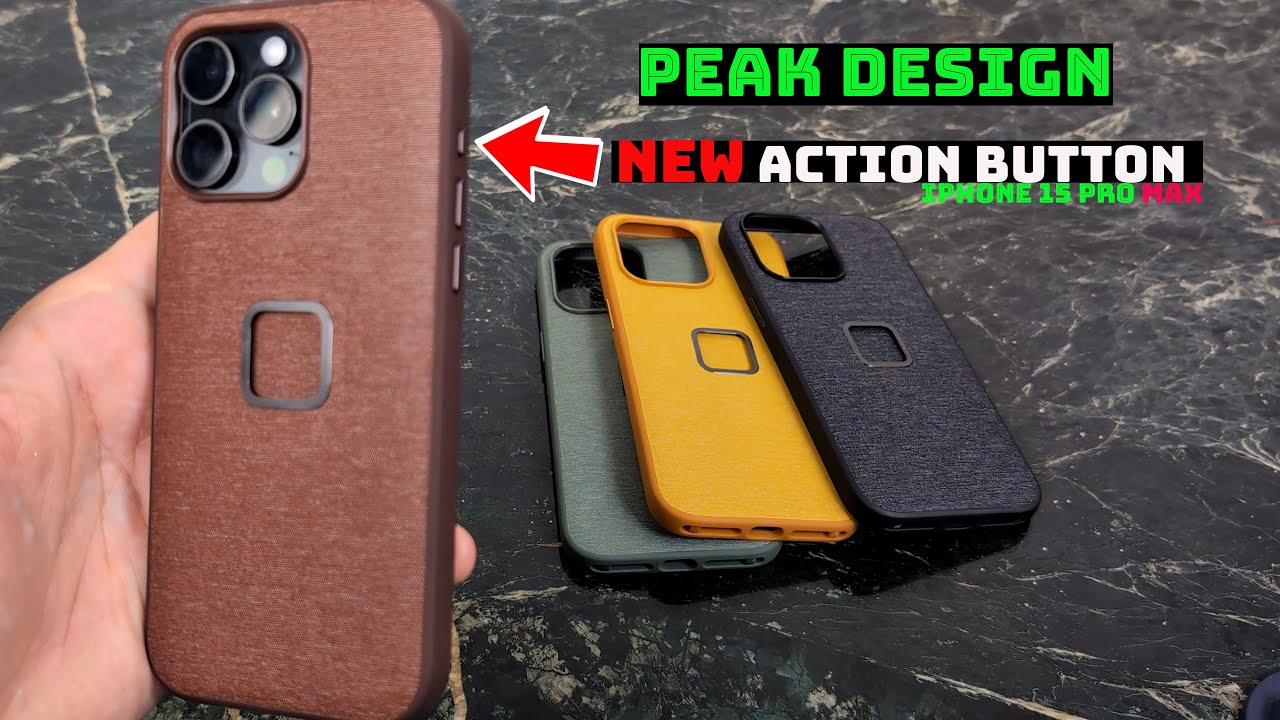 iPhone 15 Pro Max Peak Design EveryDay Case: NOW BETTER!