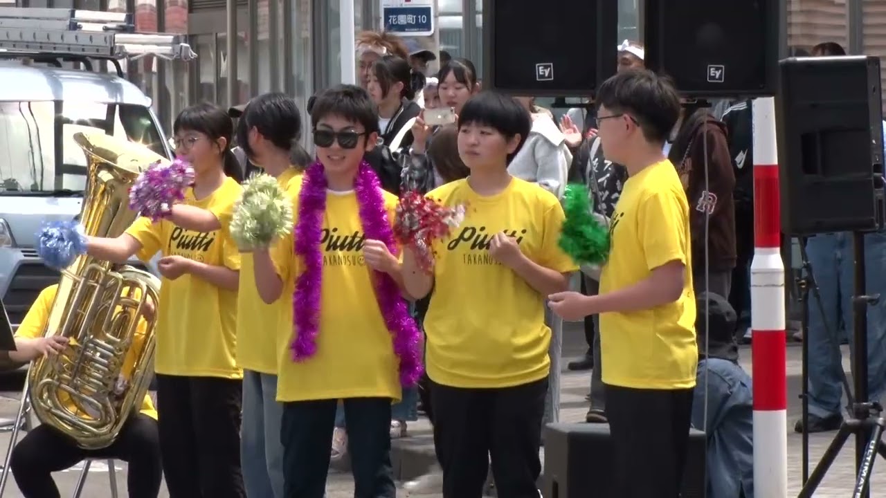 大喝祭ふるさと踊りフェスティバル 鷹巣中学校 吹奏楽部
