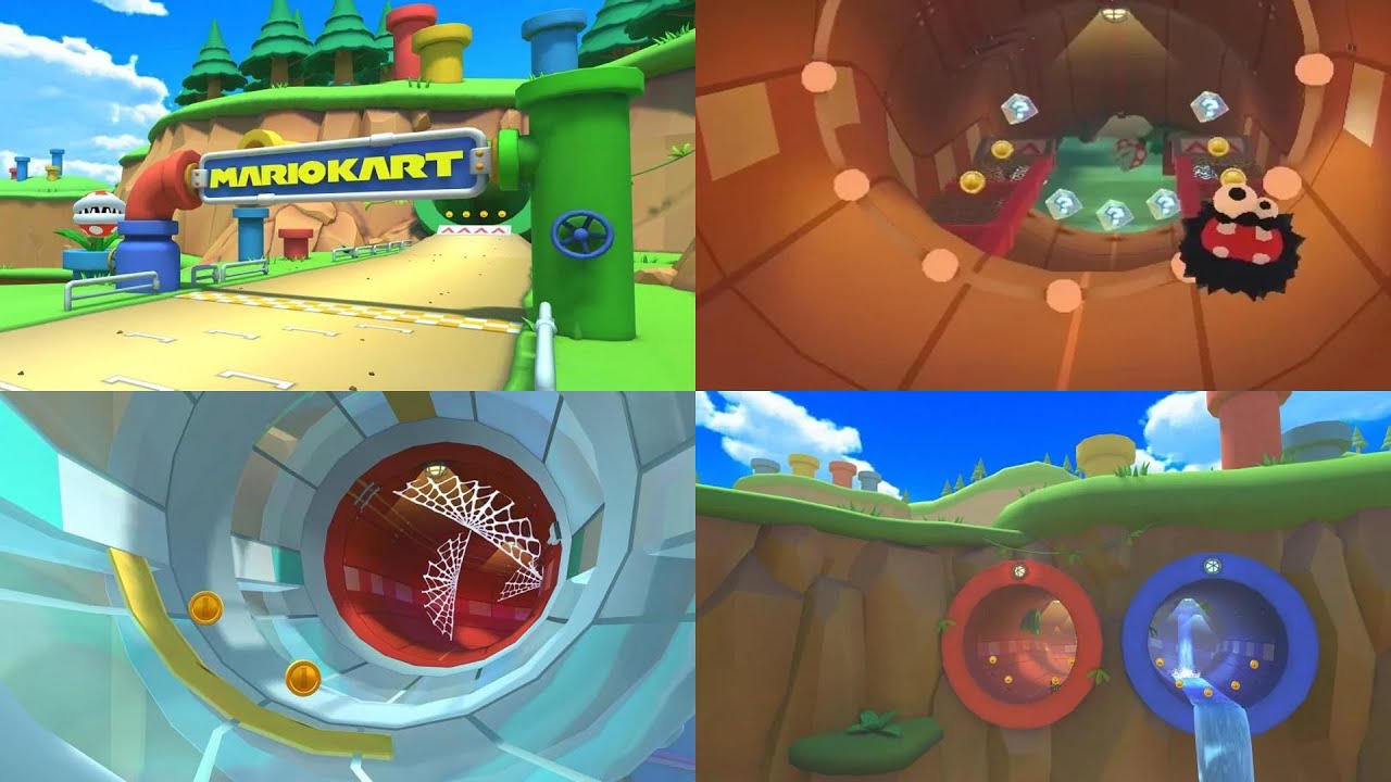 Mario Kart Tour - Piranha Plant Pipeline Gameplay (New Track)