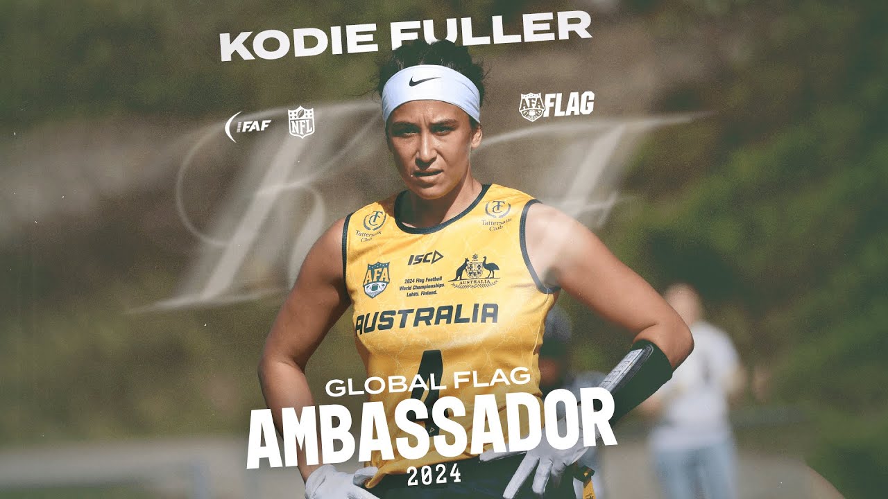 Kodie Fuller joins NFL Flag Global Ambassador Program
