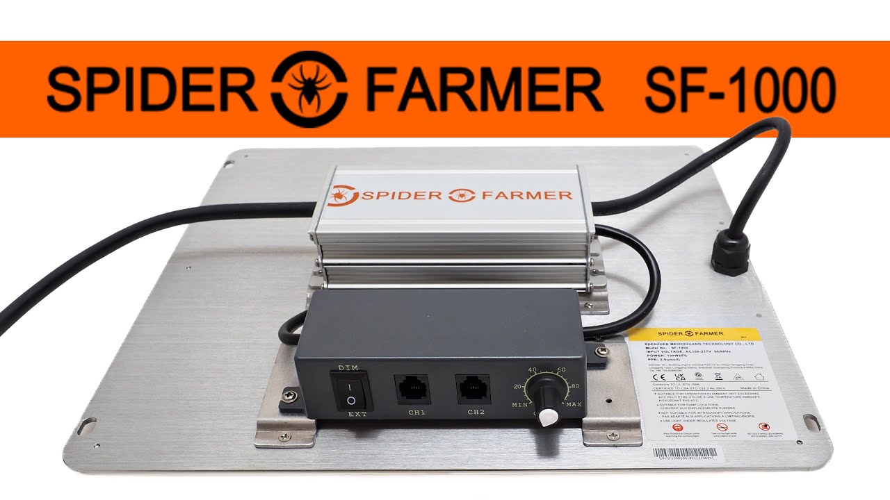 Обзор Spider Farmer SF1000