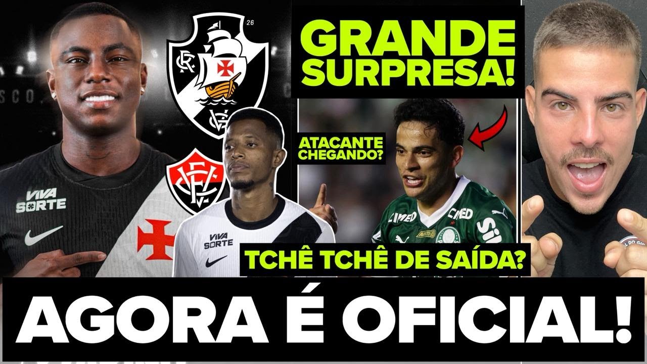ANÚNCIO OFICIAL! MARINO HINESTROZA É DO VASCO! BRUNO RODRIGUEZ CHEGANDO NO VASCÃO? TCHÊ TCHÊ SAINDO?