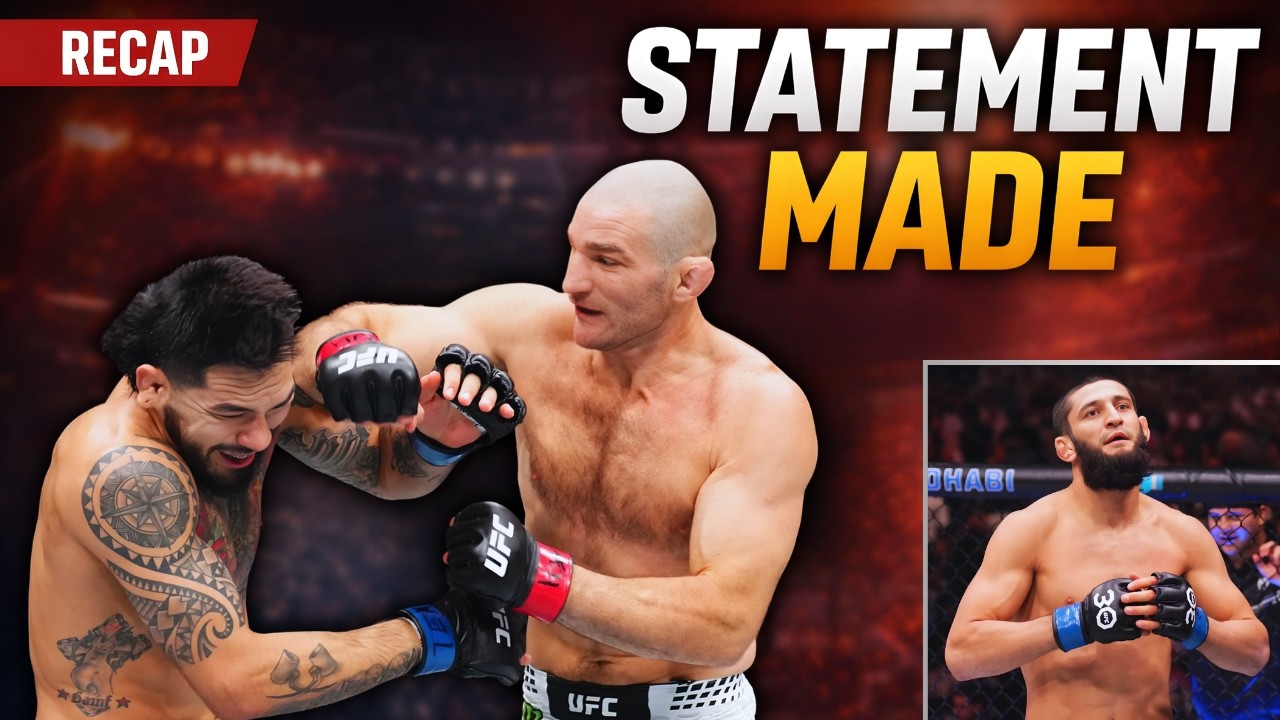 UFC Houston Recap: Sean Strickland Stops Anthony Hernandez | Is Khamzat Chimaev Next?