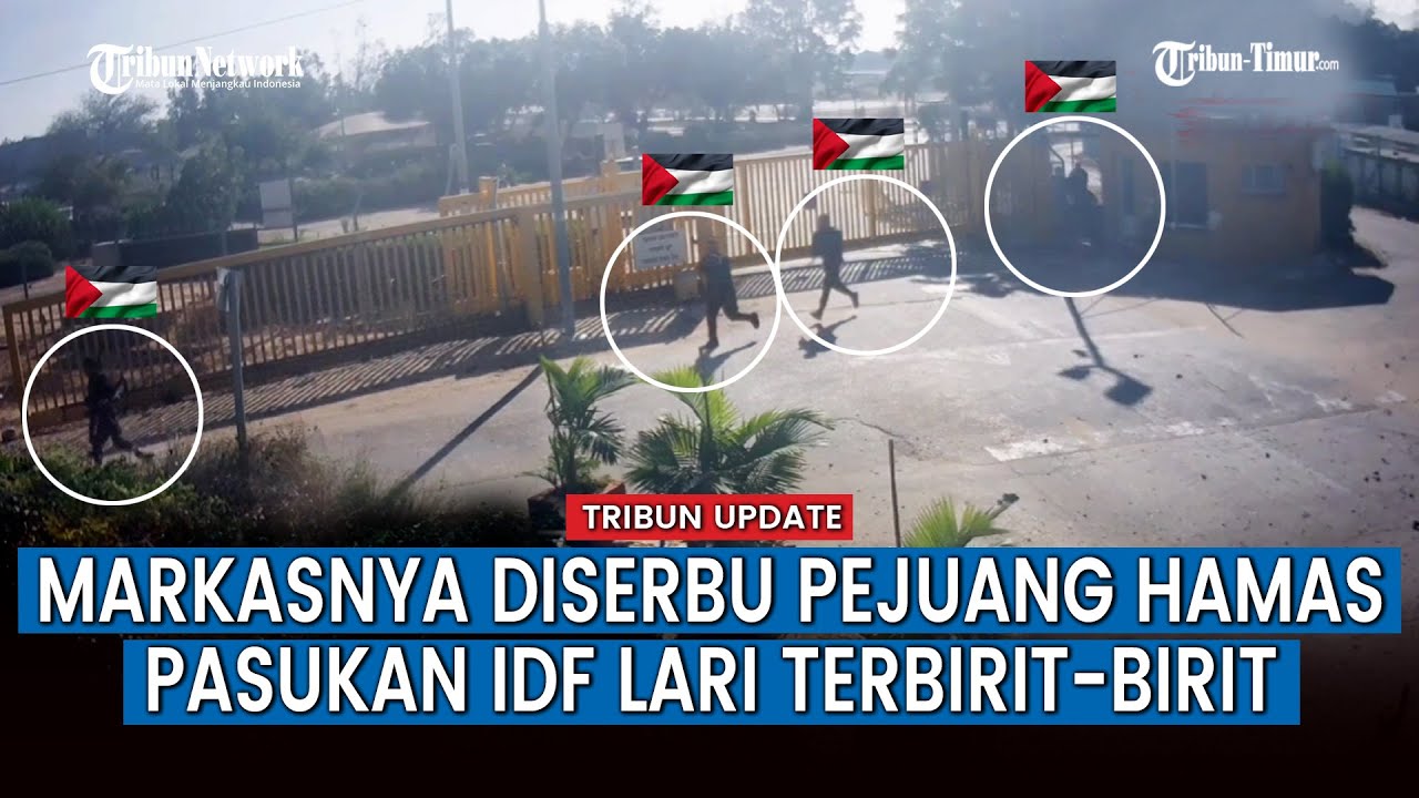 Momen Pejuang Hamas Serbu Kibbutz Nir Yitzhak, Buat Tentara Israel Ketar-ketir