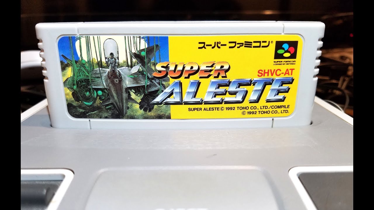 Classic Game Room - SUPER ALESTE review for Super Nintendo