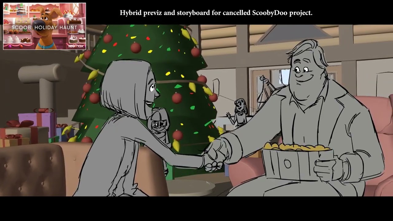 CANCELLED Scoob: Holiday Haunt Pre-viz Animation | LMB Archive