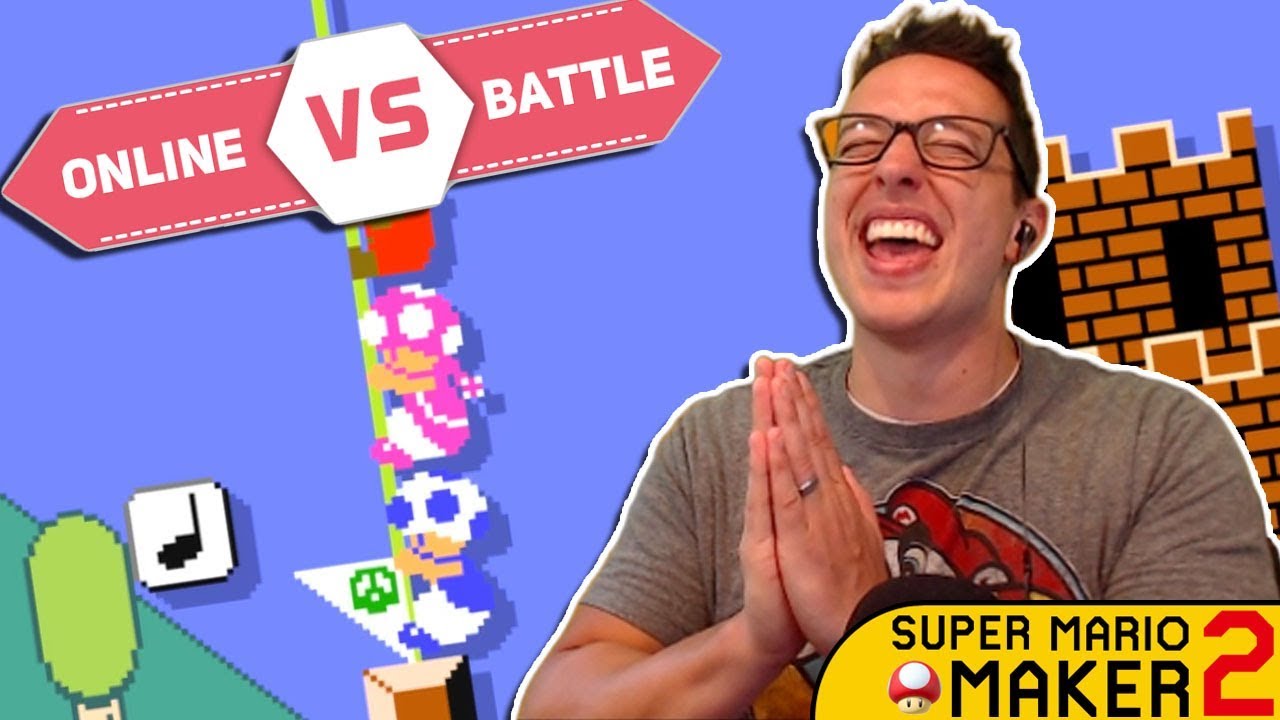 Моя цель — стать лучшим игроком в Mario Maker 2! | Онлайн-сражения [#1]
