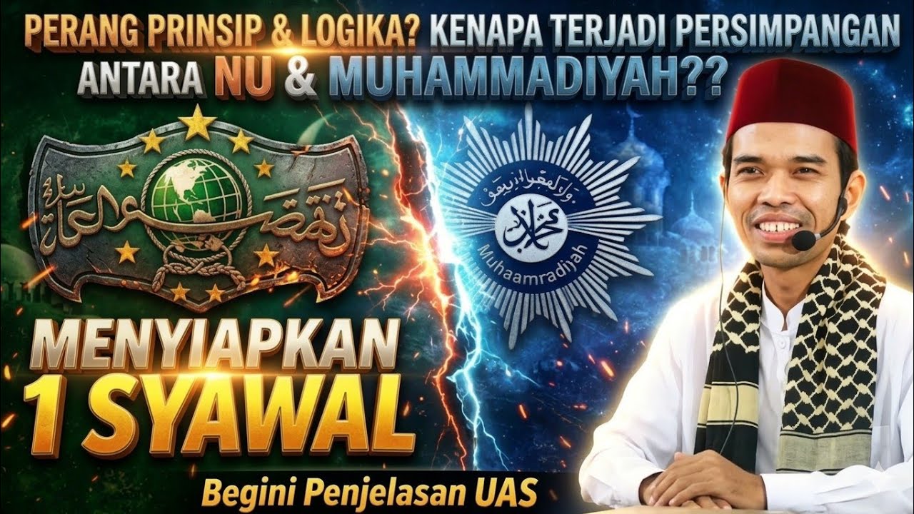 TEGAS ‼️ PENENTUAM 1 SYAWAL ANTARA NU DAN MUHAMMADIYYAH? PENJELASAN UAS