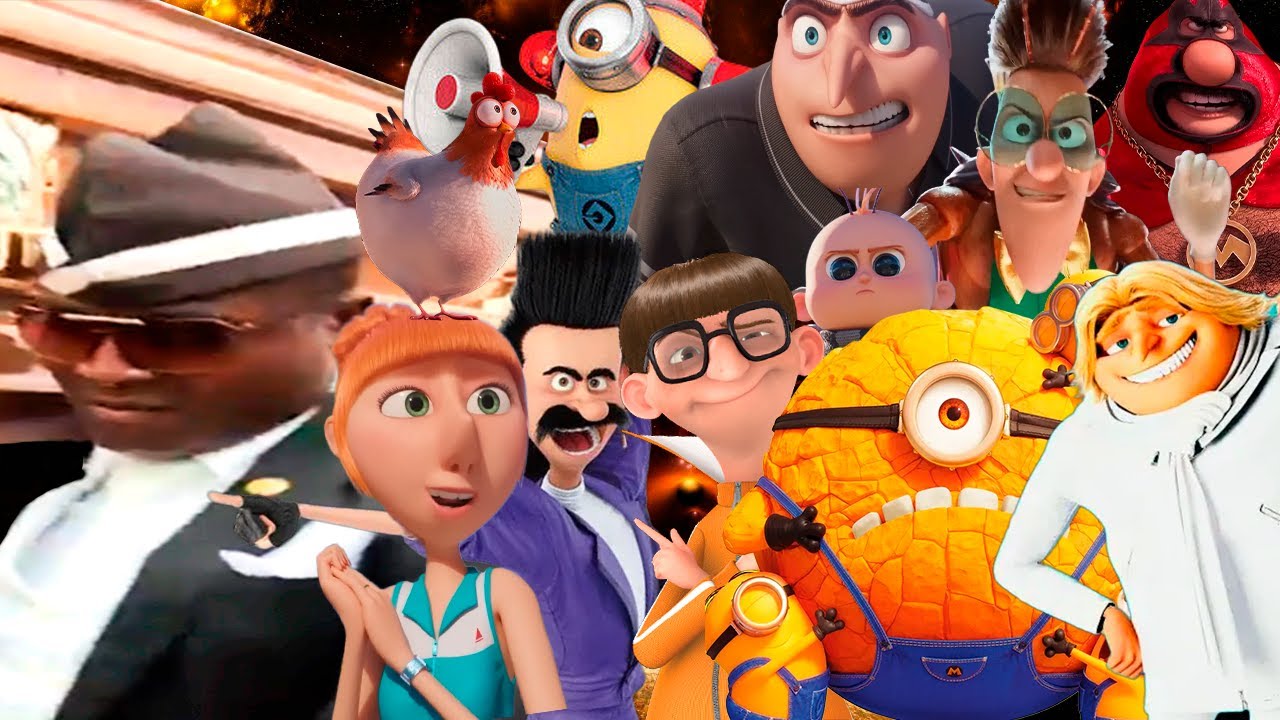 DESPICABLE ME SUPER MEGAMIX COFFIN DANCE ASTRONOMIA (PART 3)