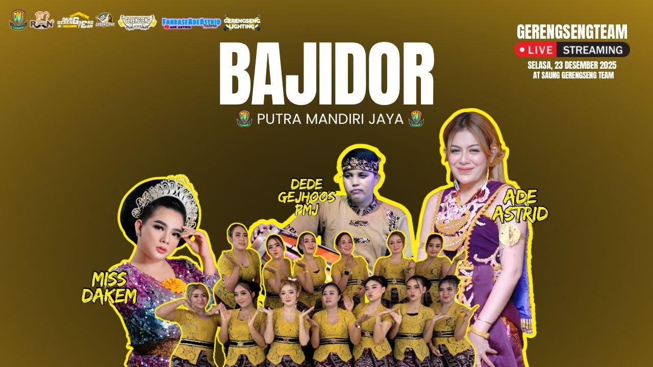 🔴LIVE SAUNG GERENGSENG - BAJIDOR UJANG LANAY | PMJ KARAWANG | SELASA 23 DESEMBER 2025