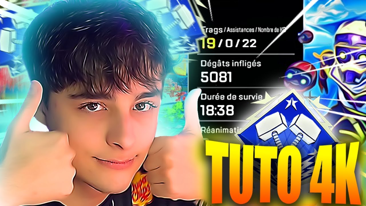TUTO APEX LEGENDS : COMMENT AVOIR LE BADGE 4K DAMAGE (19 KILL 5081 DEGATS)