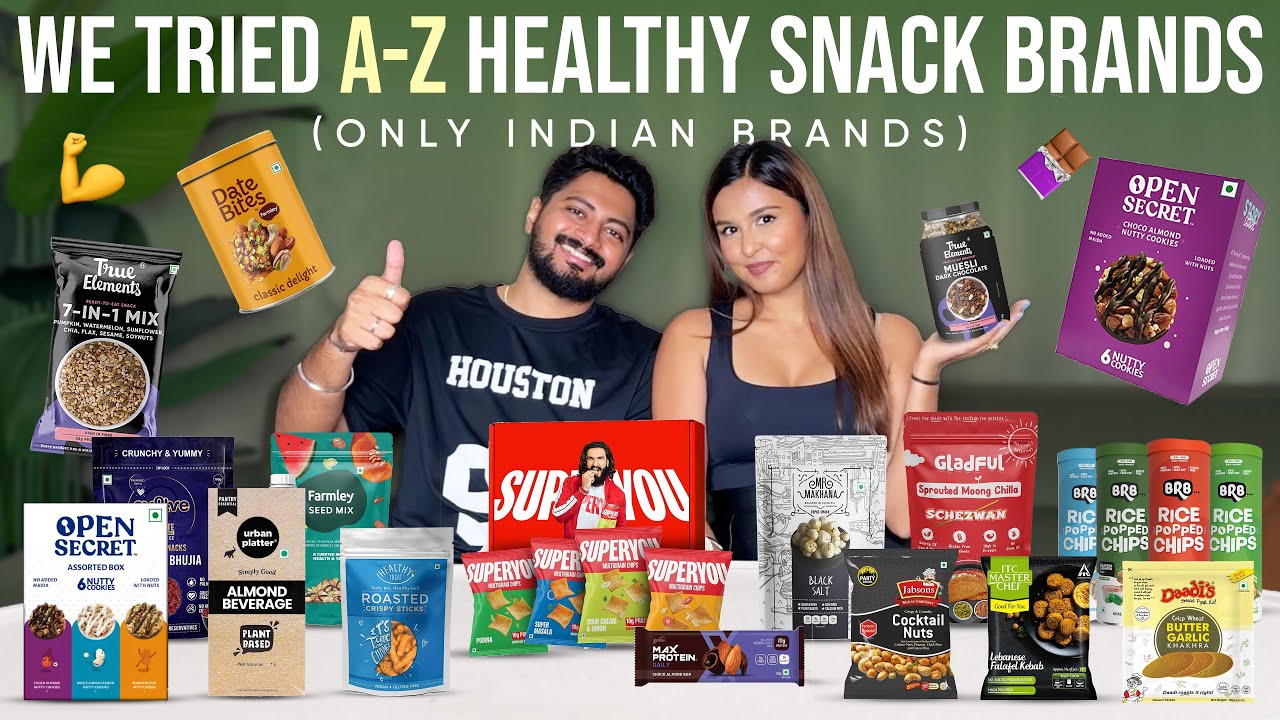 Rating INDIAN Snack Brands from A-Z 🍽️ / Mridul & Aditya