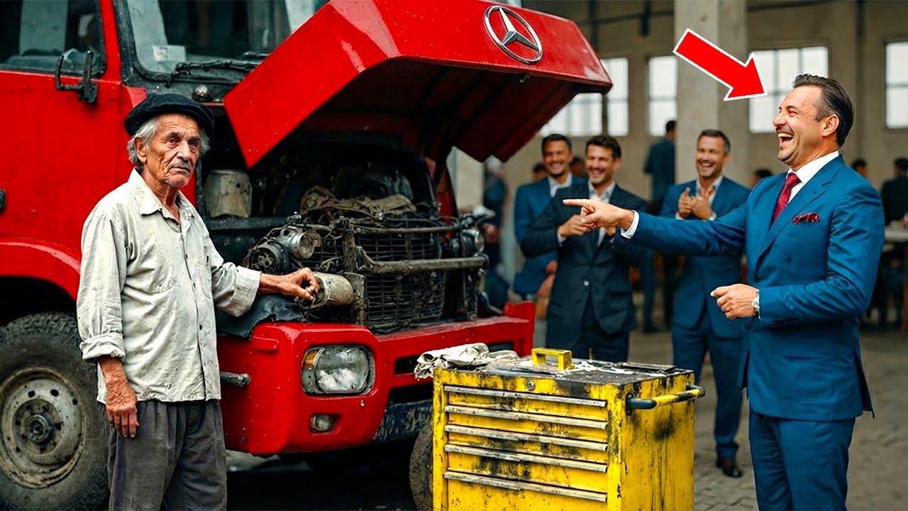 „DACĂ REPARI CAMIONUL PE CARE NIMENI NU POATE, ÎȚI PLĂTESC DUBLU!” — ȘI CERȘETORUL L-A UIMIT!