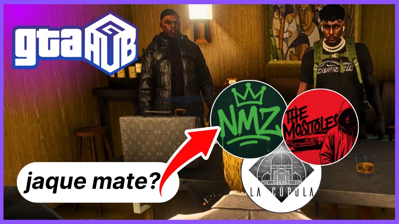 Guerra En GTAHUB 😱 ¿Los Namlez Humillados Por Los Móstoles? ¡La Cúpula Siempre Gana!